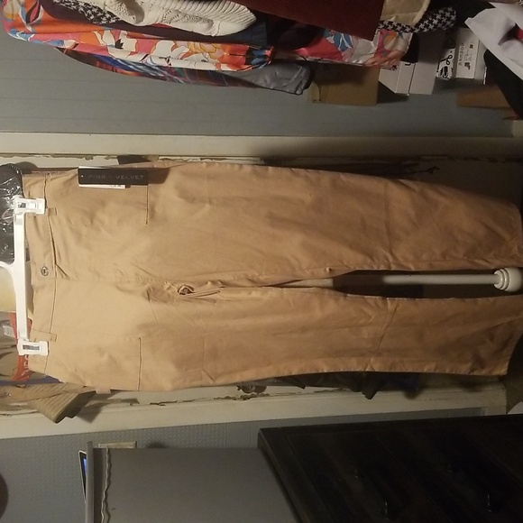 Pink Velvet 100% Cotton Khaki Utility Pants Ankle Legnth NWT RUNS SMALL - Picture 2 of 16